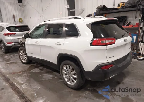 2016 Jeep Cherokee Limited из США, поврежденный, VIN 1C4PJMDB1GW206059
